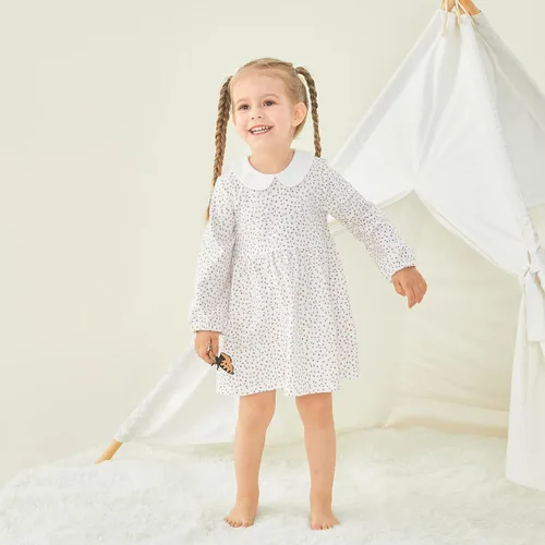 Miniatura 29 de pureborn Vestido de bebé niña 0-24 meses