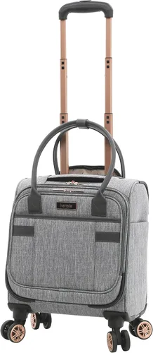 Miniatura 9 de kensie Hudson Softside - Juego de equipaje giratorio de 3 piezas, Gris brezo, Hudson Softside - Juego de equipaje giratorio de 3 piezas