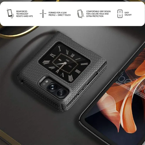 Miniatura 8 de BELTRON Funda para Motorola RAZR 5G 2022, carcasa rígida a presión para Moto RAZR 3 5G Flip Phone (3ª generación) XT2251-1 (negro)