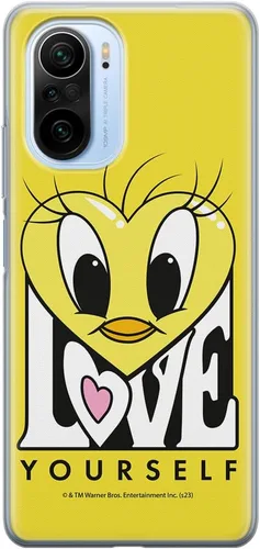 ERT GROUP Funda de teléfono móvil para Xiaomi MI 11i / Redmi K40/K40 PRO/Poco F3 / F3 PRO original y oficial Looney Tunes patrón Tweety 015