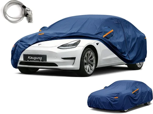 Miniatura 143 de Kaugung Funda de coche resistente para BMW M2 (2019-2024), impermeable, resistente a todo tipo de clima, protección contra el sol, lluvia, polvo