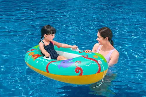 Miniatura 13 de Bestway® 47" x 31"/1.19m x 79cm Tropical Crew Baby Boat