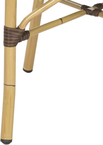 Miniatura 5 de Safavieh SAFAVIEH Home Collection Barrow - Silla auxiliar apilable para interiores y exteriores