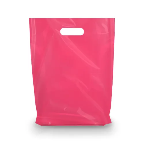 Miniatura 13 de Bolsas de mercancía, asas troqueladas, resistentes, duraderas y resistentes a desgarros, perfectas para tiendas minoristas, boutiques o cualquier