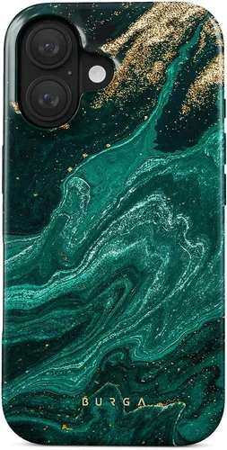 Miniatura 83 de BURGA - Funda compatible con iPhone 12, apta para carga inalámbrica, carcasa rígida híbrida de 2 capas + funda de silicona, resistente, ajuste