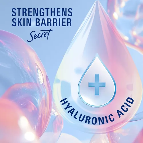 Miniatura 6 de Secret Clinical Strength 100HR - Desodorante antitranspirante sólido invisible para mujeres, protección contra el estrés con ácido hialurónico, pH
