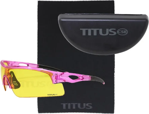 Miniatura 36 de TITUS G20 Gafas de seguridad para todos los deportes, protección para motocicletas, compatibles con ANSI Z87+ Marco negro - Lente ahumado - Con bolsa