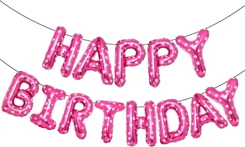 Miniatura 11 de Accevo Cartel de globos negros con letras Happy Birthday, 16 pulgadas, papel de aluminio, letras 3D, feliz cumpleaños para niños, adultos, unisex