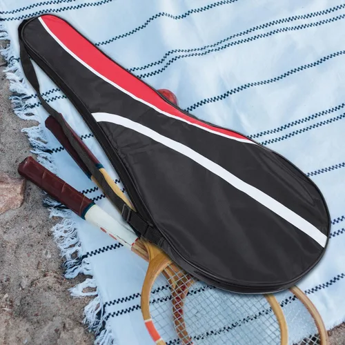 Miniatura 7 de Toddmomy Mochila para niños, 1 bolsa de tenis para raqueta, bolsas de tenis ligeras, bolsa de tenis de raqueta de bádminton con correa ajustable