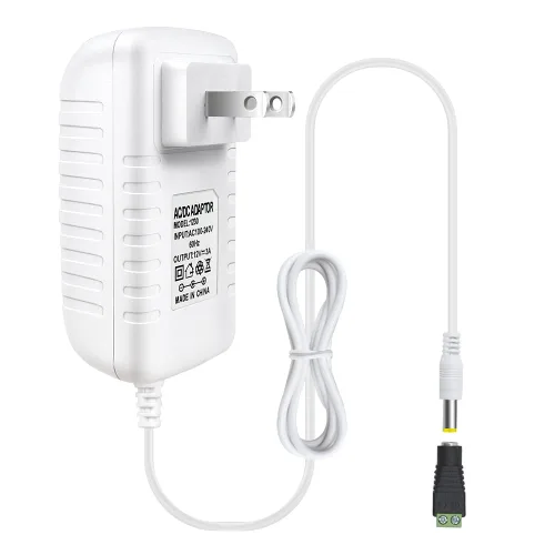 Miniatura 26 de Fuente de alimentación de 12 V, fuente de alimentación de 12 voltios 3A 36 W CC con interruptor de encendido y apagado, adaptador de corriente LED