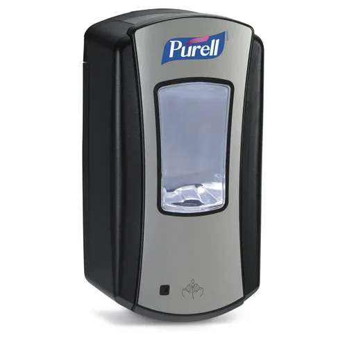 Dispensador de Purell LTX, capacidad de 42 fl oz., Cromo/Negro, 1