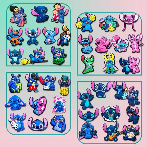 Miniatura 3 de 40 60 dijes de cocodrilo kawaii para decoraciones de sandalias de zapatos de dibujos animados para niñas, mujeres, adolescentes, adultos, recuerdos