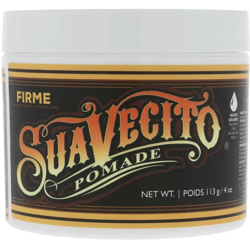 Miniatura 13 de Suavecito Pomade Firme (fuerte), capacidad de 4 onzas, 1 paquete, pomada para hombres, cera a base de agua de brillo medio como gel para el cabello