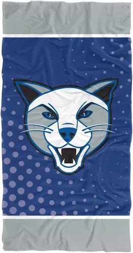 Miniatura 204 de LOGOVISION Manta Abilene Christian University, 30x60 Logo Dots CottonFront/PolyBackBeachTowel