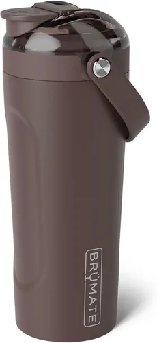 Miniatura 17 de BrüMate MultiShaker Botella Mezcladora Agitadora 100% A Prueba de Fugas Aislada de Acero Inoxidable Botella Agitadora de Proteínas y Pre Azul