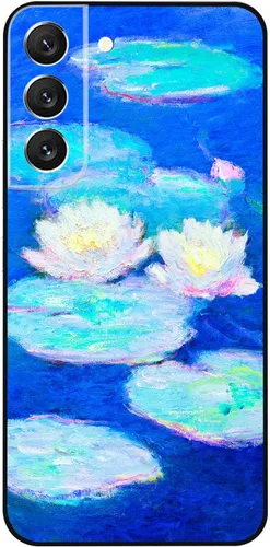 Miniatura 15 de Berkin Arts Funda compatible con Samsung Galaxy S22 Ultra, funda de silicona Art Nouveau Floral Flower (Clematis by Alphonse Mucha)