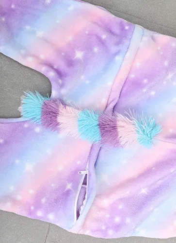 Miniatura 59 de Mameluco de unicornio para pijamas de animales, cosplay, disfraz unisex de Halloween