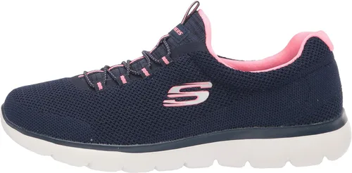 Miniatura 8 de Skechers Tenis clásicos geniales para mujer Summit Azul marino rosa encendido 85