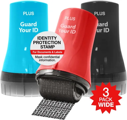 Miniatura 14 de Rodillo de seguridad avanzado ancho de Guard Your ID, sello de protección de identidad fácil de usar