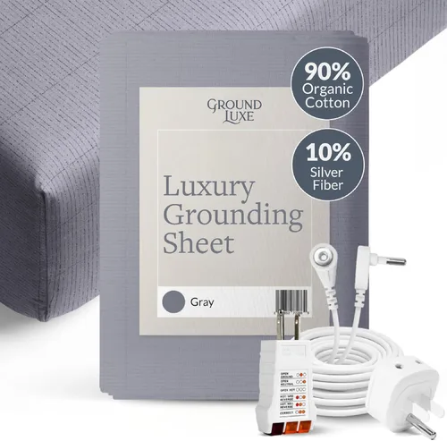 Miniatura 11 de Sábana ajustable GroundLuxe de fibra de plata 10% orgánica