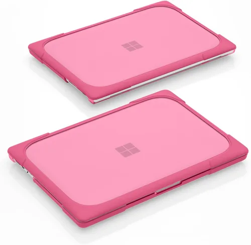 Miniatura 7 de Batianda Funda resistente para laptop Microsoft Surface 5 4/3ª pantalla táctil de 15 pulgadas con soporte plegable y cubierta de teclado, funda Rosa