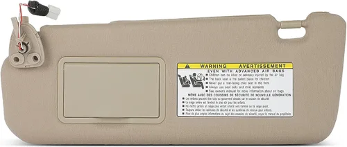 Miniatura 21 de Visor de sol para pasajero derecho gris sin techo solar para 2002-2005 para Dodge para Ram 1500, 2003-2005 para Dodge para Ram 2500, 2003-2005