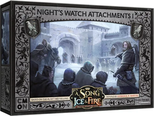 CMON A Song of Ice and Fire - Juego de accesorios de mesa en miniatura para reloj de noche de juego, juego de caja en I - Fortalece a tus