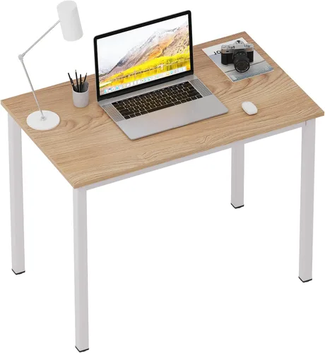 Miniatura 10 de sogesfurniture Escritorio de oficina de 71 pulgadas, escritorio para videojuegos, mesa de computadora, estación de trabajo de escritura resistente