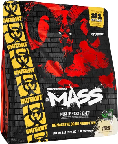 Miniatura 16 de Mutant Mass Extreme Gainer - Proteína de suero en polvo - Construye el tamaño muscular y la fuerza - Calorías limpias de alta densidad