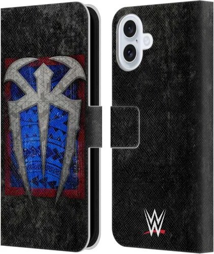 Miniatura 13 de Head Case Designs Officially Licensed WWE Distressed Logo Roman Reigns Leather Wallet Case Compatible with Apple iPhone 11