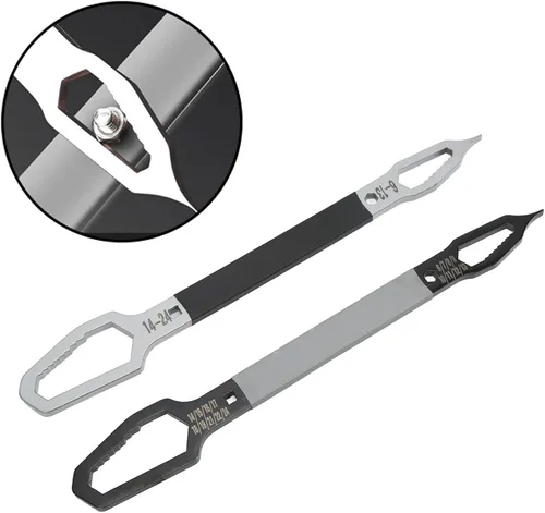Miniatura 2 de FTVOGUE Llave de ciruela multifunción universal de doble extremo de forma especial de 2 piezas
