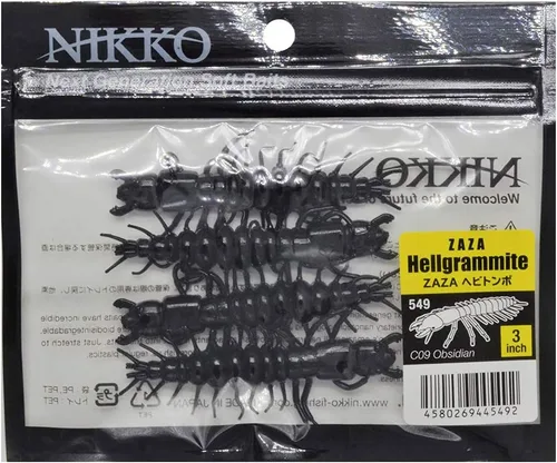Miniatura 9 de NIKKO HELLGRAMMITE - Cebo flotante perfumado súper duradero de 3 pulgadas Natural