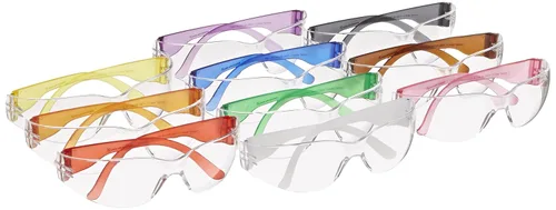 Gafas de seguridad Gumballs 3699 de Gateway Safety, coloridas, pequeñas, todos los colores incluidos (paquete de 10)