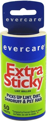 Evercare Recambio de rodillo de pelusa Extreme Stick - 60 hojas