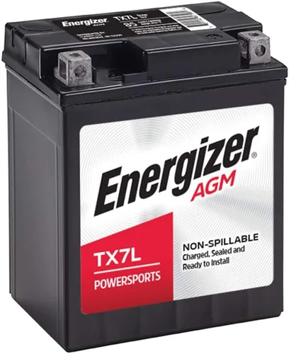 Miniatura 7 de Energizer Batería T7B AGM para motocicleta y ATV de 12 V, 85 amperios de arranque en frío y 6 Ahr. Reemplaza: YTX7B-BS y otros
