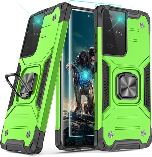 Miniatura 46 de YmhxcY Funda para Galaxy Note 8, funda para Galaxy Note 8 con protector de pantalla curvado 3D, fundas de grado armadura con soporte giratorio