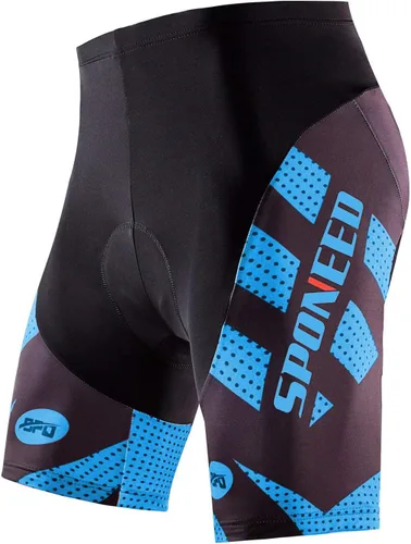 sponeed Pantalones cortos de ciclismo para hombre pantalones acolchados para equitación ropa de ciclismo y ciclismo