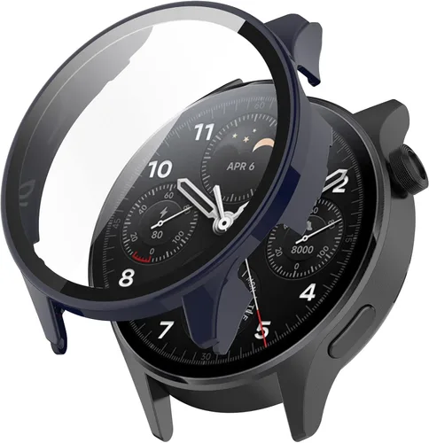 Miniatura 9 de [Paquete de 6] Senter Funda para xiaomi Watch S1 Pro Funda protectora de vidrio templado, PC duro de 360 °, antiarañazos, antipolvo, HD, funda 6