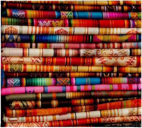 3dRose Paño de lavado 11x12 para rostro y cuerpo - Ecuador, Quito, Otavalo Artesanía Market. Mantas textiles de recuerdo. Cindy Miller Hopkins -