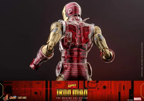 Miniatura 9 de Hot Toys 1:6 Iron Man - Colección Origins, multicolor