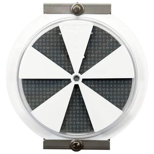 Miniatura 13 de Señal de alerta de hielo SmartSign - 12 x 7 pulgadas, indicador sensible a la temperatura de montaje universal con soporte de sección posterior, Kit