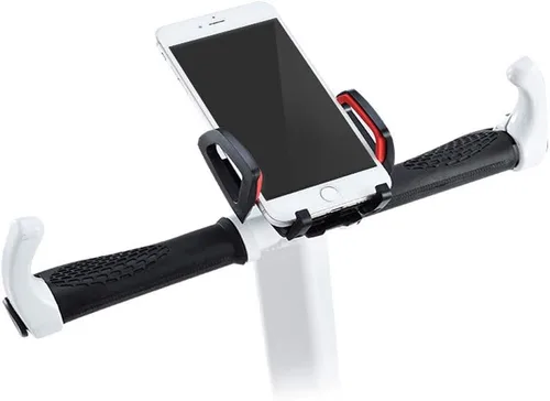 Miniatura 5 de ToLanbbt Extensión de manillar con barra para la rodilla para Segway Ninebot Mini PRO con soporte para teléfono (Blanco)