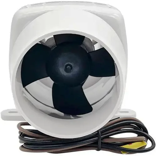 Miniatura 8 de Soplador de aire de sentina marina en línea de 12 V, 3 pulgadas, 130 CFM o 4 pulgadas, 270 CFM, ventilador de sentina de funcionamiento silencioso