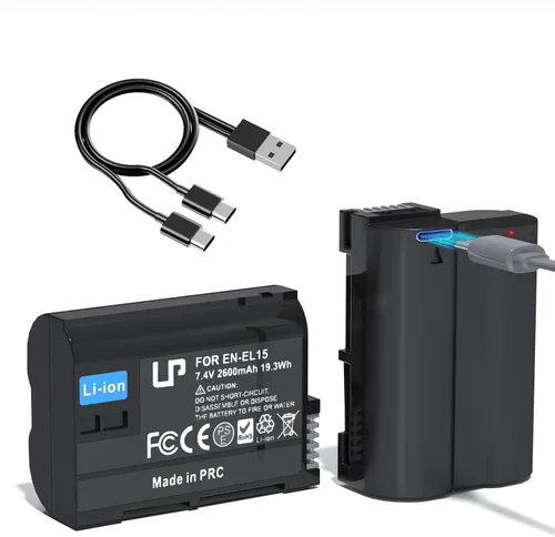 Miniatura 11 de LP EN-EL15C Batería de Reemplazo, 2200 mAh EN-EL15a/EN-EL15b Batería Compatible con Nikon D7500, D7200, D7100, D7000, D850, D750, D500, D810a, D810