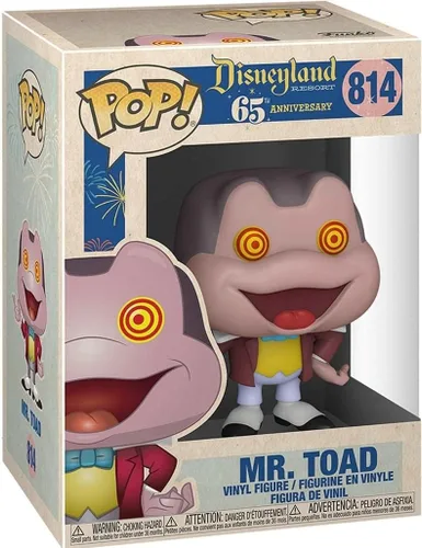 Miniatura 3 de Funko Disney: Disney 65th - Mr. Toad with Spinning Eyes, 3.75 pulgadas