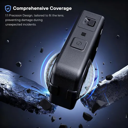 Miniatura 3 de STARTRC PHOTO Protectores de lente y protector de pantalla para accesorios DJI Osmo 360, protector de lente de PC + película de vidrio templado HD