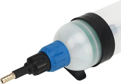 Miniatura 8 de Extractor de líquidos automotriz, bomba extractora manual de fluidos de 1.5L, jeringa de cambio de aceite con manguera, bomba de llenado