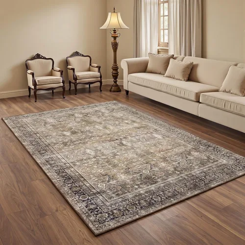 Miniatura 32 de Lofus Alfombra de pasillo de 2 x 10 pies para pasillos, alfombra verde lavable con parte trasera de goma antideslizante, alfombra suave de pelo bajo