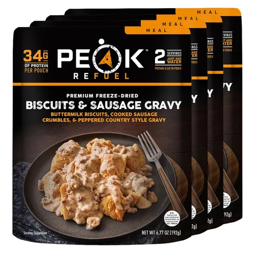 Miniatura 22 de Peak Refuel Comida seca congelada para mochileros y camping Sabor increíble Alta proteína Preparación rápida Peso ligero