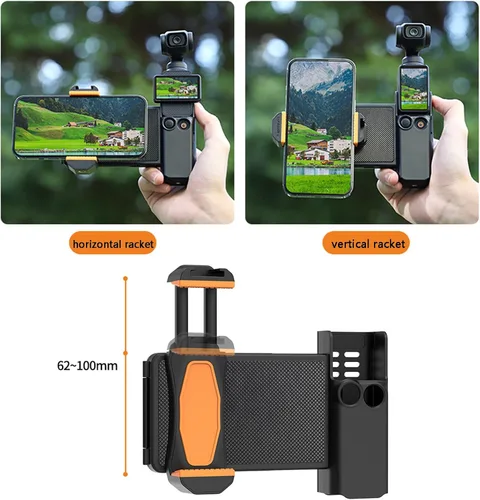 Miniatura 3 de Soporte de teléfono para DJI OSMO Pocket 4/3 Cámara Soporte de teléfono celular Adaptador de trípode Clip de teléfono Accesorios de expansión